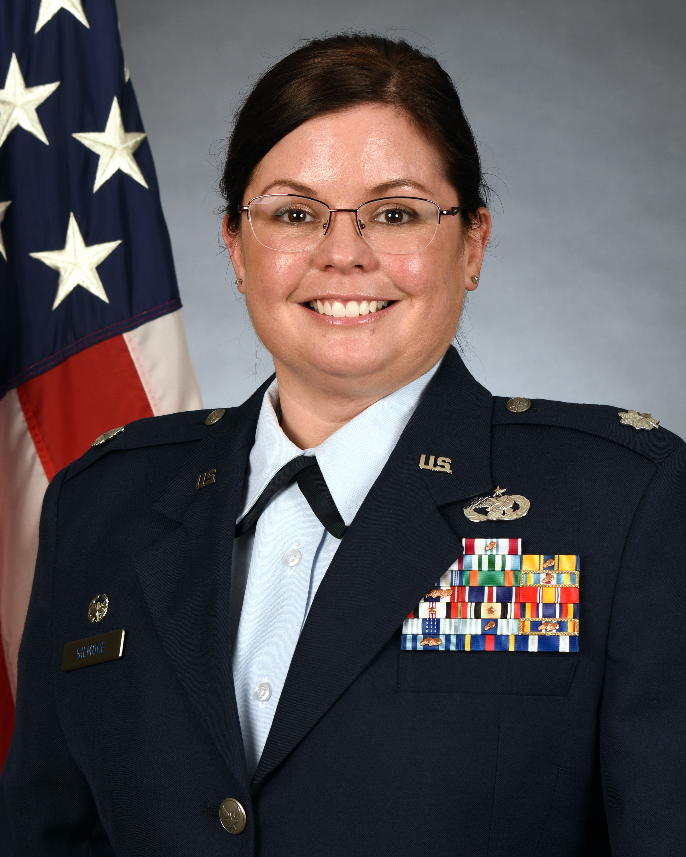 Photo of Lieutenant Colonel Tracy L. Gilmore - Gilmore is the Commander, NAVSUP Fleet Logistics Center Pearl Harbor